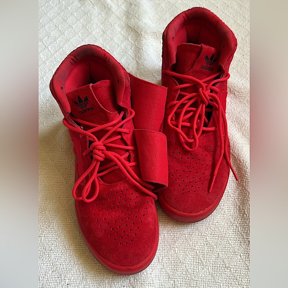 adidas Tubular Invader Youth Shoes - Size 5